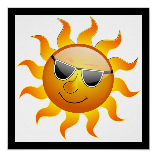 COOL FACE SUNSHINE POSTER (Front)