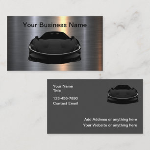 Cool Factor Automotive Business Cards