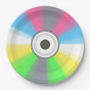 Cool Fake CD Paper Plate