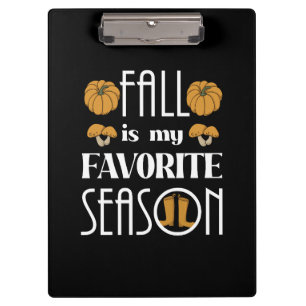 Cool Fall Clipboard