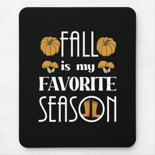 Cool Fall  Mouse Mat (Front)
