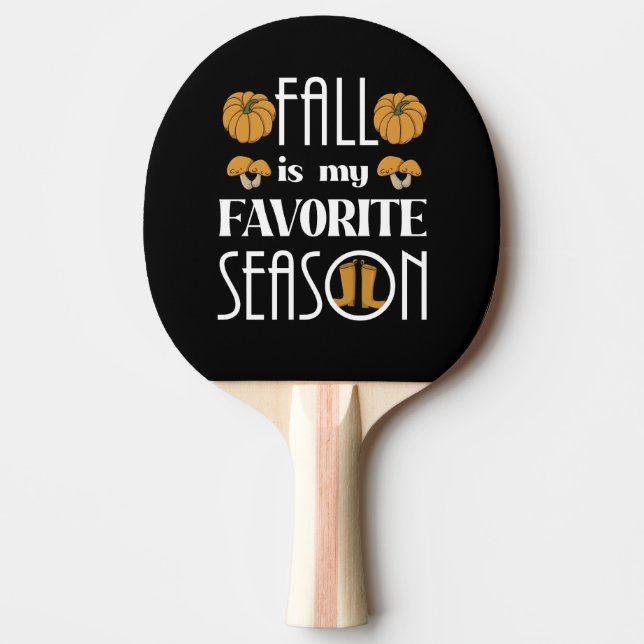 Cool Fall  Ping Pong Paddle (Front)