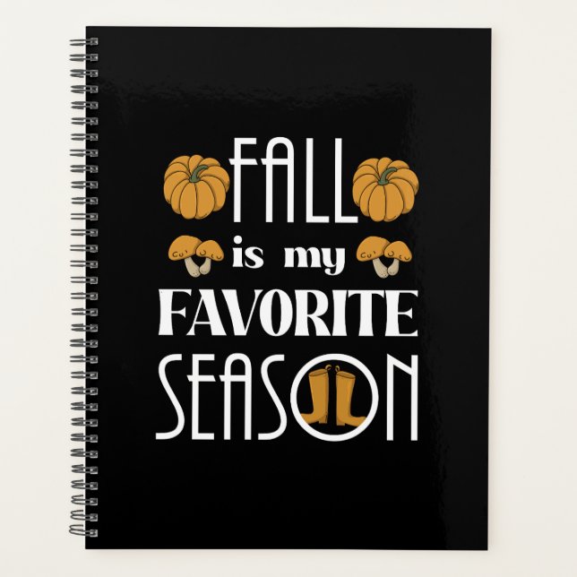 Cool Fall  Planner (Front)