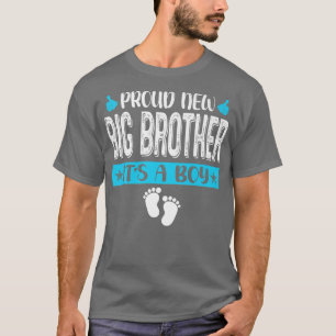 Cool Family Proud New Big Brother It's A Boy Gende T-Shirt