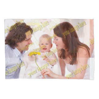 Cool Family Stylish Fab Photo Collage Pillowcase