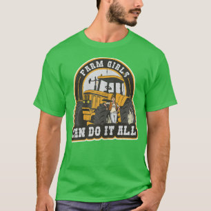 Cool farmer design as a fun farmer motif for farme T-Shirt