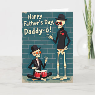 Cool Fathers Day Bones Card