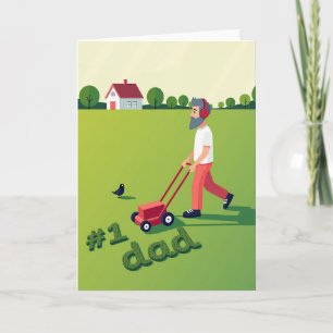 Cool Fathers Day Lawn Art Card