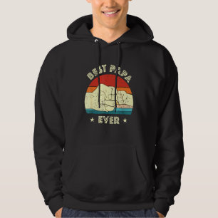 Cool Fathers Day Retro Vintage Meaningful Best Pap Hoodie