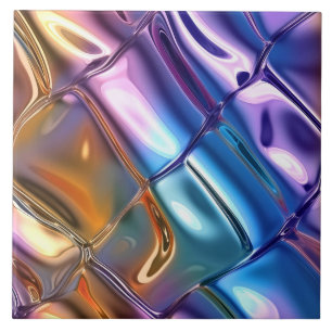 Cool faux foil pattern  tile