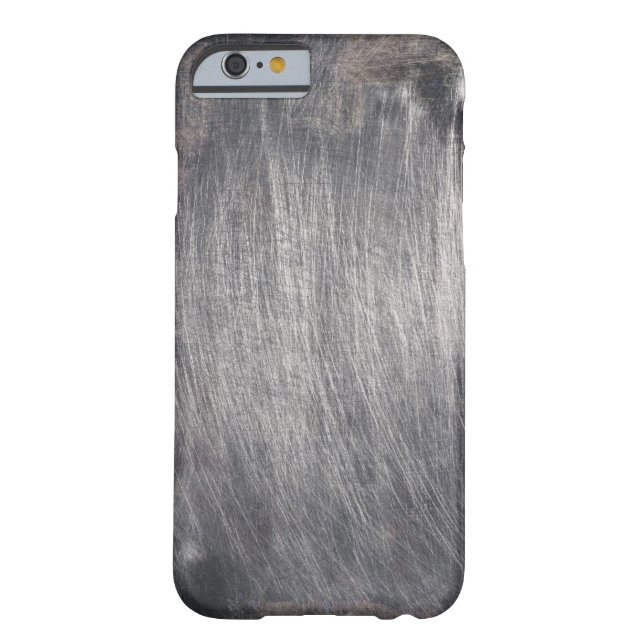 Cool Faux Scratched Metal Texture Case-Mate iPhone Case (Back)