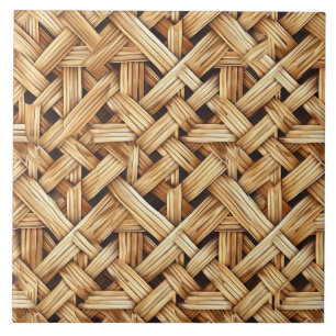 Cool faux weave pattern  tile