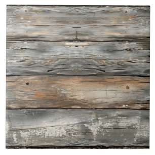 Cool faux wood pattern  tile