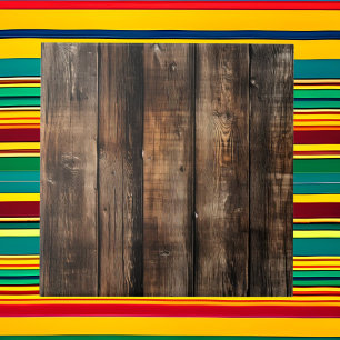 Cool faux wood pattern  tile