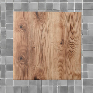Cool faux wood pattern  tile