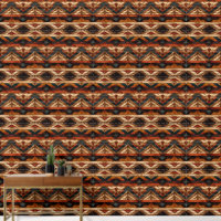 Cool faux wood Western tiled pattern