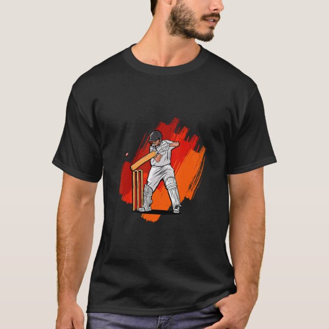 Cool Favourite Cricket  T-Shirt (Front)