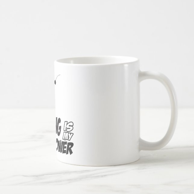Cool fencing designs coffee mug (Right)