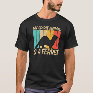 Cool Ferret For Men Women Ferret Pet Animal 8 T-Shirt