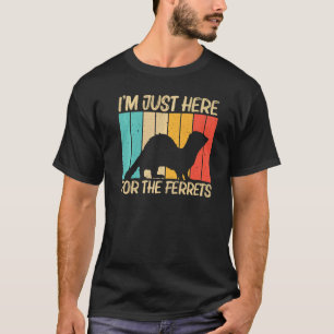 Cool Ferret For Men Women Ferret Pet Animal T-Shirt