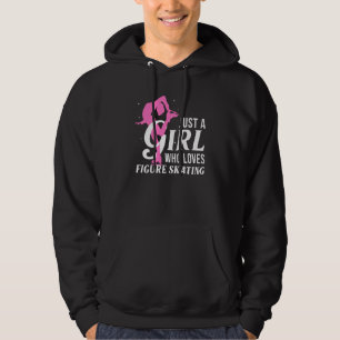 Cool Figure Skating For Women Girls Ice Skating Wi Hoodie