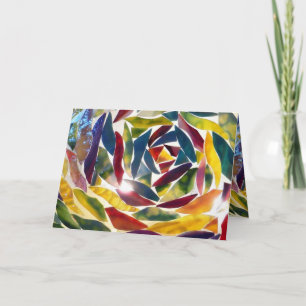 Cool Fine Art Glass Picture Card