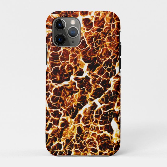 Cool Fire Pattern Case-Mate iPhone Case (Back)