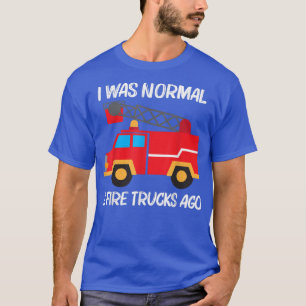Cool Fire Truck Art For Men Women Kids Firetruck F T-Shirt