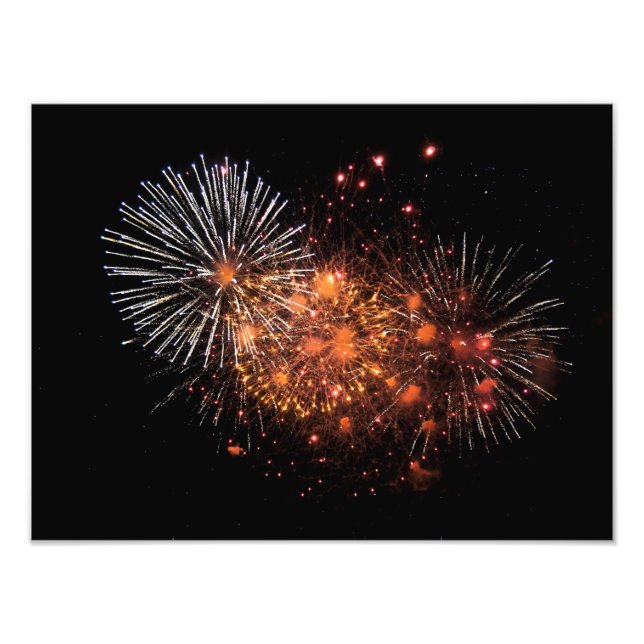 Cool Firework Photo Print (Front)