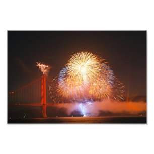 Cool Firework Photo Print
