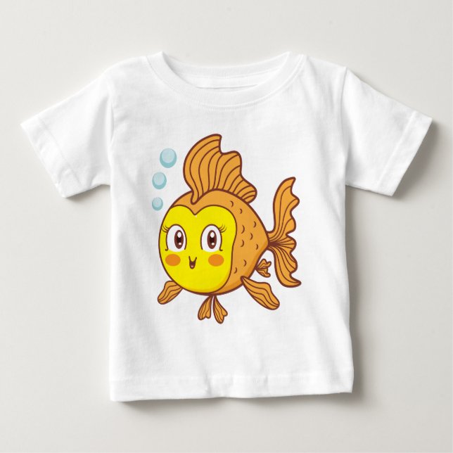 Cool fish baby T-Shirt (Front)