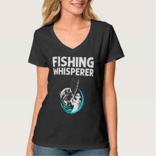 Cool Fishing Art For Men Women Fishermen Fish Hook T-Shirt