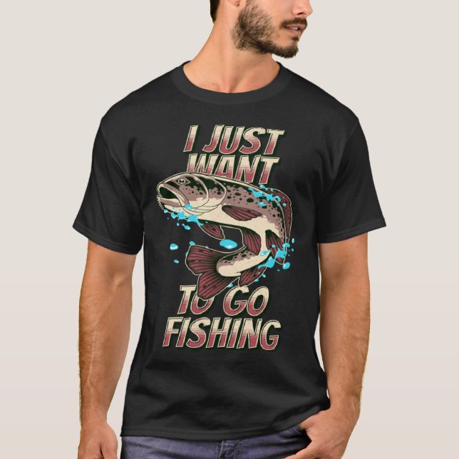 Cool Fishing Fishing  Beautiful Fish T-Shirt (Front)