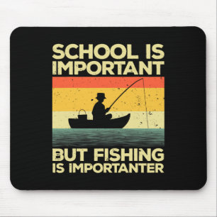 Cool Fishing For Men Women B Fishing Fisherman Fis Mouse Mat