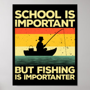 Cool fishing for men women bass fishing fisherman poster