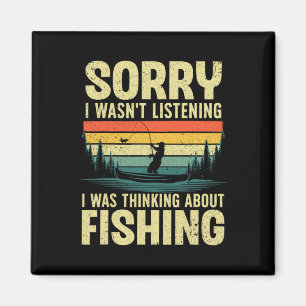 Cool Fishing For Men Women Fisherman B Trout Fish  Magnet