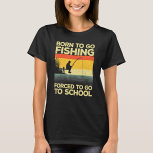 Cool Fishing For Men Women Kids Bass Fishing Fishe T-Shirt