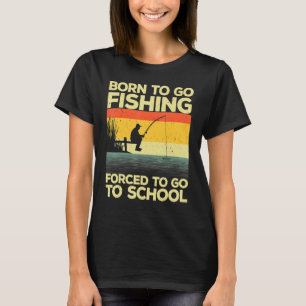 Cool Fishing For Men Women Kids Bass Fishing Fishe T-Shirt