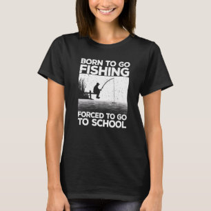 Cool Fishing For Men Women Kids Bass Fishing Fishe T-Shirt