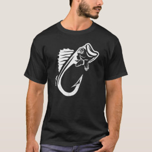 Cool Fishing Hook Fish Walleye Fishing Hooks Fishe T-Shirt