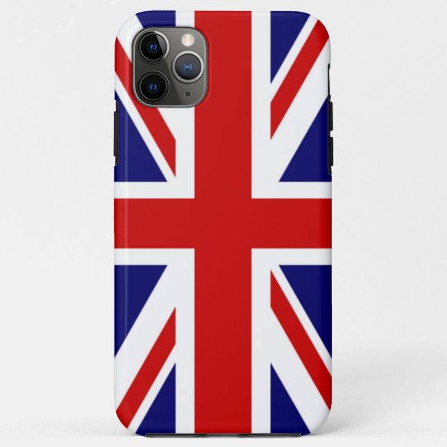 Cool Flag of the United Kingdom Case-Mate iPhone Case (Back)