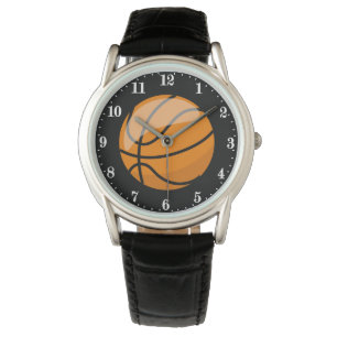cool flaming basketball sports  watch