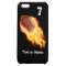 Cool Flaming Football iPhone 5C Cases