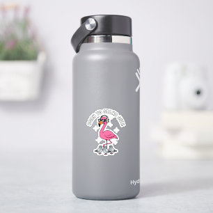 Cool Flamingo Born To Stand Out Funny Pink Bird
