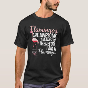 Cool Flamingo For Men Women Pink Flamingos Flock B T-Shirt