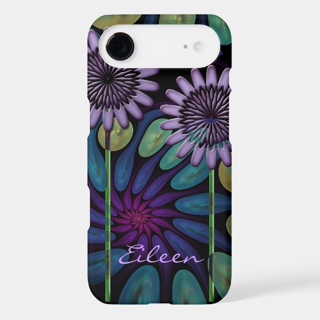 Cool floral iPhone 4 case (Back)