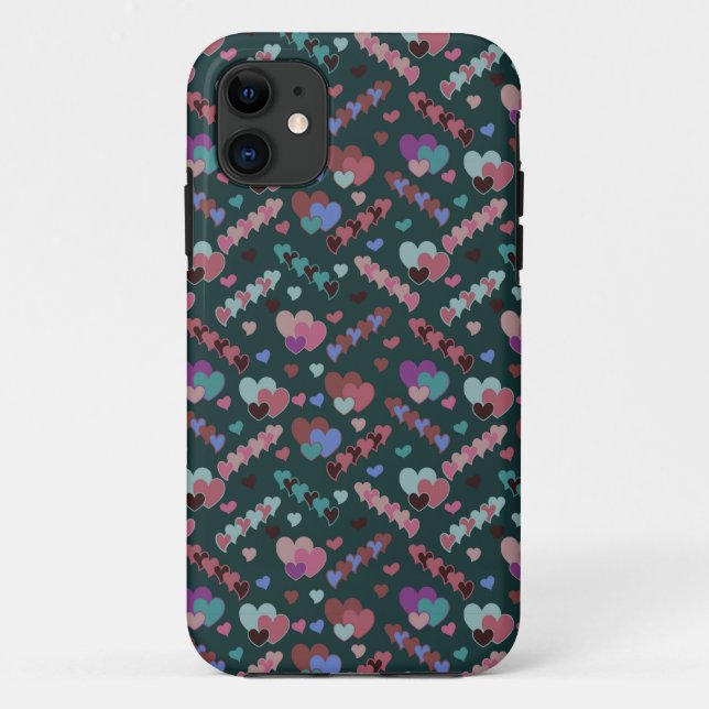 Cool Floral Pattern Case-Mate iPhone Case (Back)