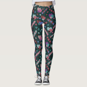 Cool Floral Pattern Leggings