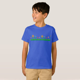 Cool Flower Crew – Smiling Blooms with Sunglasses T-Shirt