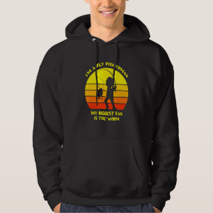 Cool Fly Fishing Fish Rod Graphic Summer Vacation  Hoodie
